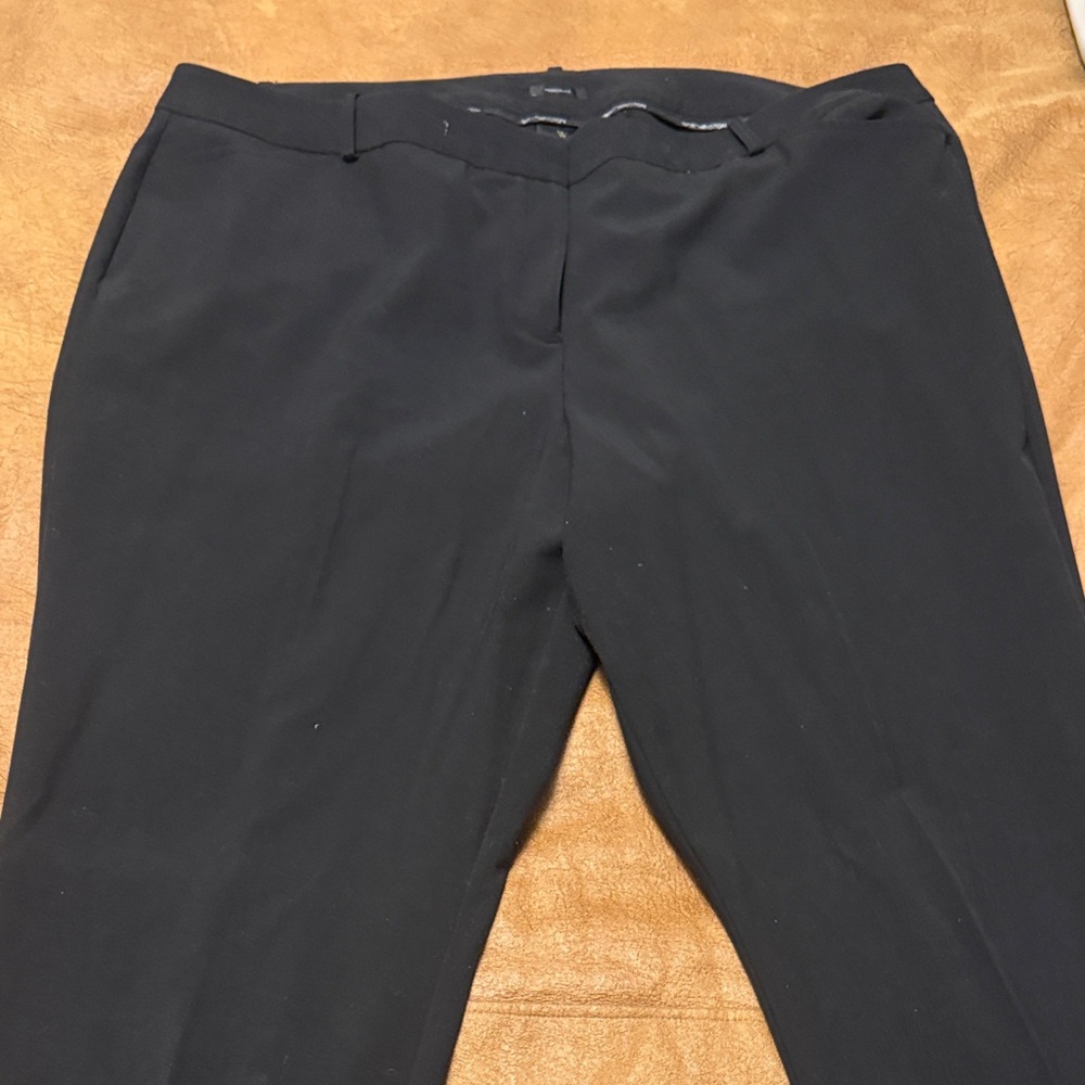 Worthington Black Straight Leg Pants